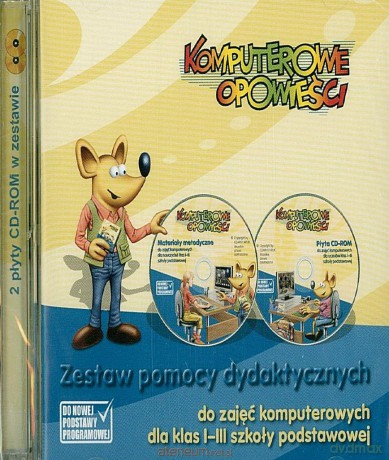 Komputerowe opowieści 1-3 Materiały metodyczne 2CD [KSIĄŻKA]
