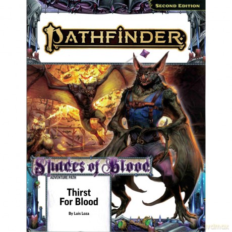 Pathfinder Adventure Path: Thirst for Blood (Shades of Blood 1 of 3) (P2) (PATHFINDER ADV PATH SHADES OF BLOOD TP (P2)) - Luis Loza [KSIĄŻKA]
