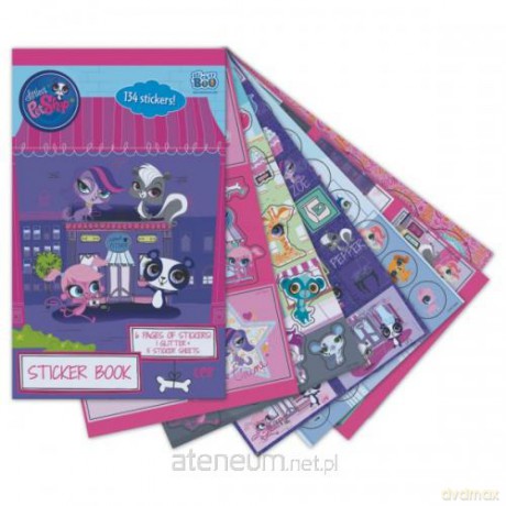 Książeczka z naklejkami Littlest Pet Shop [SZKOŁA]