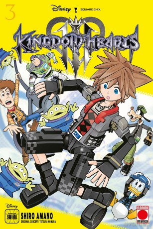 Kingdom Hearts III Volume 3 - Shiro Amano [KOMIKS]
