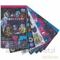 Książeczka z naklejkami Monster High [SZKOŁA]