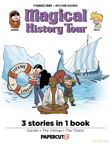 Magical History Tour 3-in-1 Vol. 3: Collecting 'Gandhi', 'Vikings', and 'The Titanic' - Fabrice Erre [KSIĄŻKA]