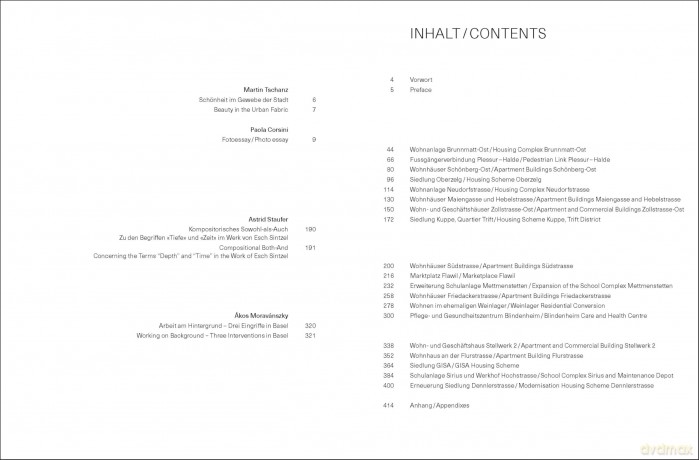 Esch Sintzel Architekten: Buildings and Projects - Martin Tschanz [KSIĄŻKA]