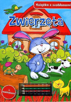 Książka z szablonami - Zwierzęta [KSIĄŻKA]