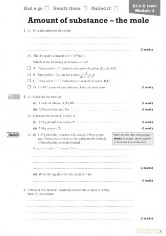 Revise OCR AS/A Level Chemistry Revision Workbook - for 2025, 2026 exams: Revision Workbook - Mark Grinsell [KSIĄŻKA]