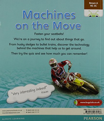Bug Club Independent Non Fiction Year 3 Brown A Machines on the Move - Clive Gifford [KSIĄŻKA]