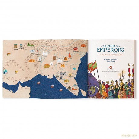 The Book of Emperors: An Illustrated History of the Mughals - Ashwitha Jayakumar [KSIĄŻKA]