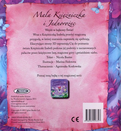 Mała Księżniczka i Jednorożec [KSIĄŻKA]