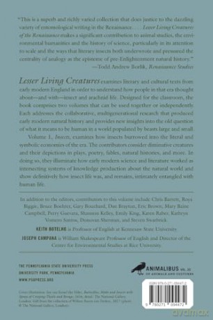 Lesser Living Creatures of the Renaissance: Volume 1, Insects (Animalibus: Of Animals and Cultures) - Keith Botelho [KSIĄŻKA]
