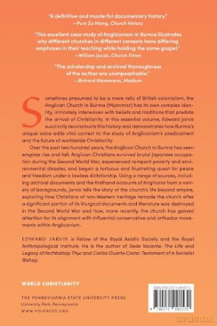The Anglican Church in Burma: From Colonial Past to Global Future: 4 (World Christianity) - Edward Jarvis [KSIĄŻKA]