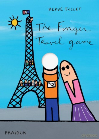 The Finger Travel Game (Let's play games) - Hervé Tullet [KSIĄŻKA]