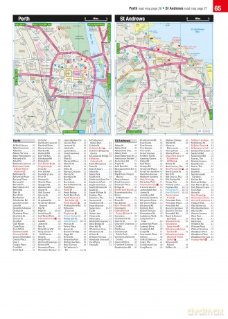 Philip's Big Easy to Read Scotland Road Atlas (Spiral A3): All the detail you need at a size you can read (Philip's Road Atlases) - Philip's Maps [KSIĄŻKA]