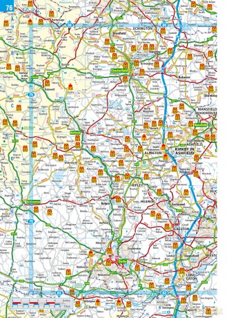 Philip's Big Easy to Read Trucker's Road Atlas Britain: Over 4,000 bridges mapped (A3 Spiral) (Philip's Road Atlases) - Philip's Maps [KSIĄŻKA]