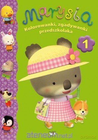 Marysia. Kolorowanki zgadywanki przedszkolaka. 1 [KSIĄŻKA]