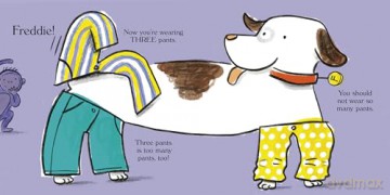 Little Freddie Two Pants: (The Dog with Too Many Pants) - Drew Daywalt [KSIĄŻKA]