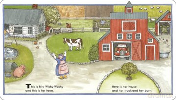 Mrs. Wishy-Washy's Farm - Joy Cowley [KSIĄŻKA]