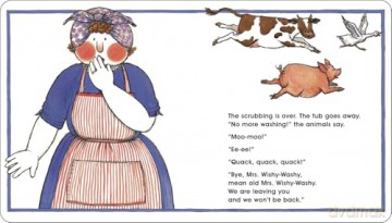 Mrs. Wishy-Washy's Farm - Joy Cowley [KSIĄŻKA]
