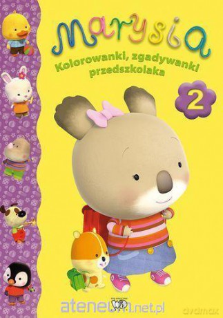 Marysia. Kolorowanki, zgadywanki przedszkolaka 2 [KSIĄŻKA]