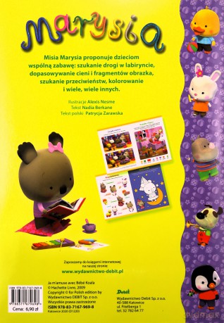 Marysia. Kolorowanki, zgadywanki przedszkolaka 2 [KSIĄŻKA]
