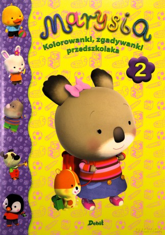 Marysia. Kolorowanki, zgadywanki przedszkolaka 2 [KSIĄŻKA]