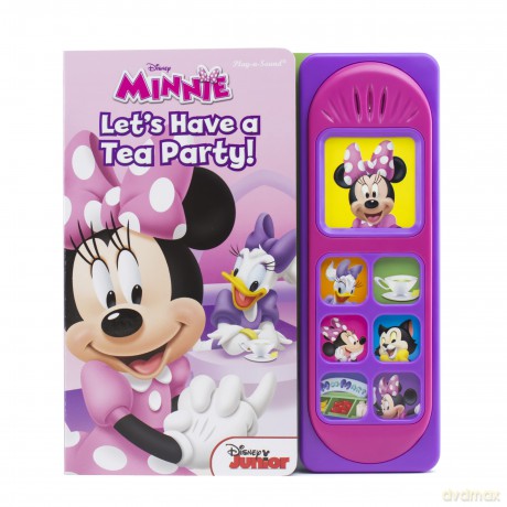 Disney Minnie Mouse - Let's Have a Tea Party! Little Sound Book - PI Kids (Play-A-Song) (Play-a-sound: Disney Minnie) - PI Kids [KSIĄŻKA]