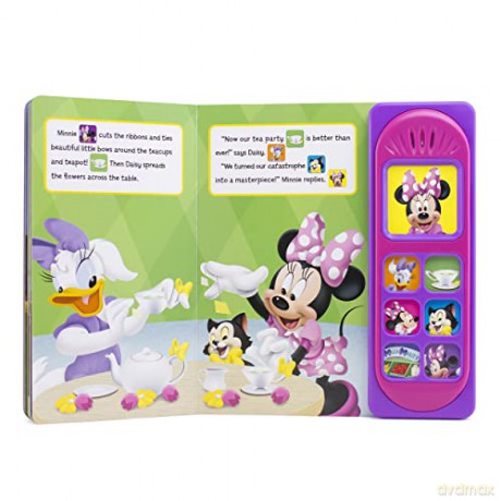 Disney Minnie Mouse - Let's Have a Tea Party! Little Sound Book - PI Kids (Play-A-Song) (Play-a-sound: Disney Minnie) - PI Kids [KSIĄŻKA]