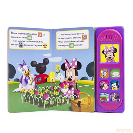 Disney Minnie Mouse - Let's Have a Tea Party! Little Sound Book - PI Kids (Play-A-Song) (Play-a-sound: Disney Minnie) - PI Kids [KSIĄŻKA]