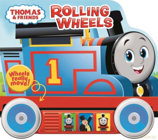 Thomas The Tank Engine Rolling Wheels Little Vehicle Sound Book - P I Kids [KSIĄŻKA]