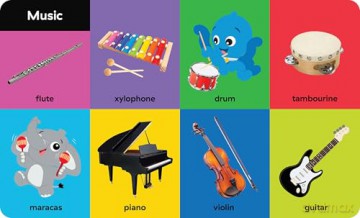 Baby Einstein - My First 100 Words - Early Learning Vocabulary Board Book - PI Kids - PI Kids [KSIĄŻKA]