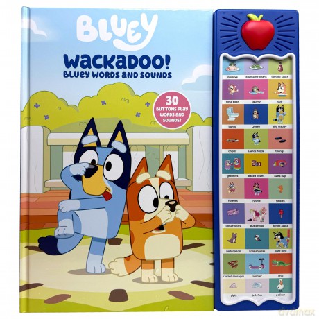 Bluey: Wackadoo! Bluey Words and Sounds Sound Book - PI Kids [KSIĄŻKA]