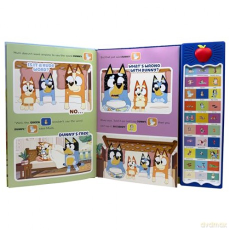 Bluey: Wackadoo! Bluey Words and Sounds Sound Book - PI Kids [KSIĄŻKA]