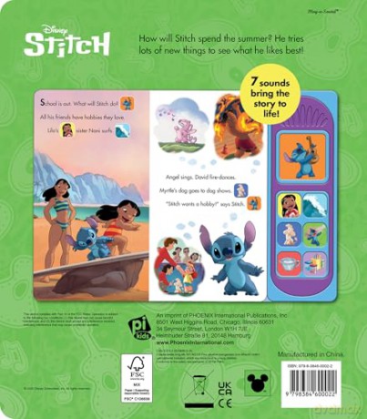 Disney Stitch: School's Out, Stitch! - PI Kids [KSIĄŻKA]