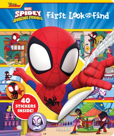 Marvel Spidey and His Amazing Friends: First Look and Find - PI Kids [KSIĄŻKA]