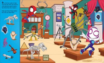 Marvel Spidey and His Amazing Friends: First Look and Find - PI Kids [KSIĄŻKA]