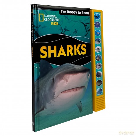 National Geographic Kids: Sharks I'm Ready to Read Sound Book - PI Kids [KSIĄŻKA]
