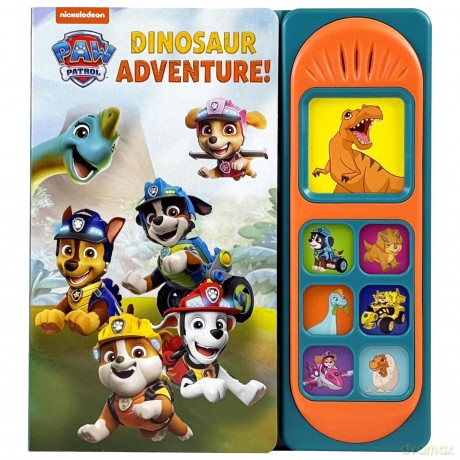 Nickelodeon PAW Patrol: Dinosaur Adventure! Sound Book - PI Kids [KSIĄŻKA]