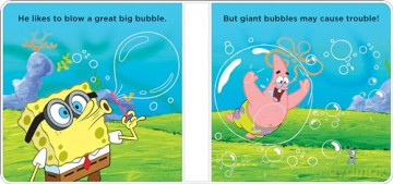 Nickelodeon SpongeBob SquarePants: One Happy Sponge Bath Book - PI Kids [KSIĄŻKA]