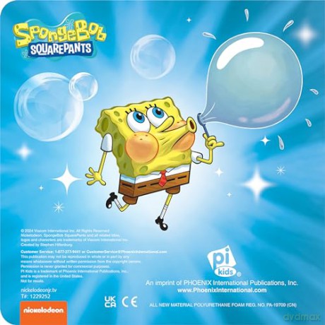 Nickelodeon SpongeBob SquarePants: One Happy Sponge Bath Book - PI Kids [KSIĄŻKA]