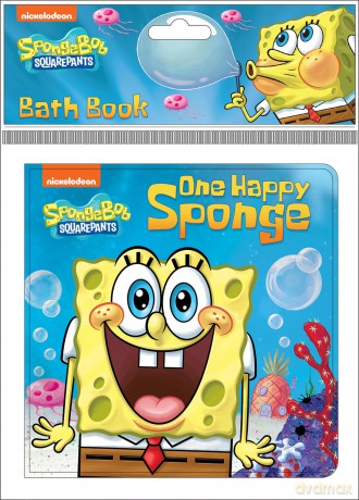 Nickelodeon SpongeBob SquarePants: One Happy Sponge Bath Book - PI Kids [KSIĄŻKA]