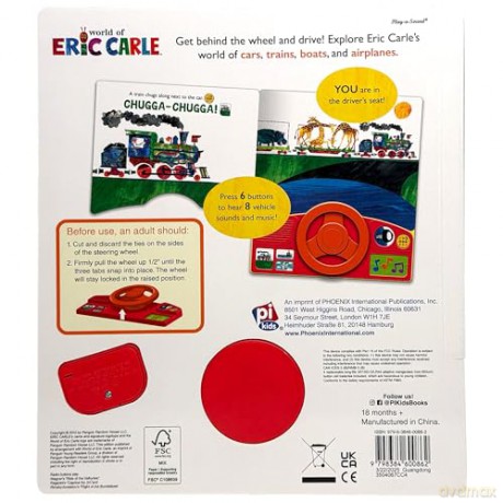 World of Eric Carle: Here We Go! Sound Book - PI Kids [KSIĄŻKA]