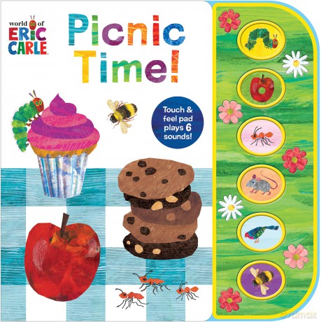 World of Eric Carle: Picnic Time! Sound Book - PI Kids [KSIĄŻKA]