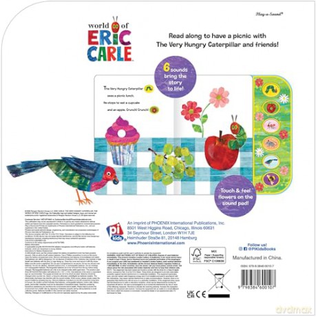 World of Eric Carle: Picnic Time! Sound Book - PI Kids [KSIĄŻKA]