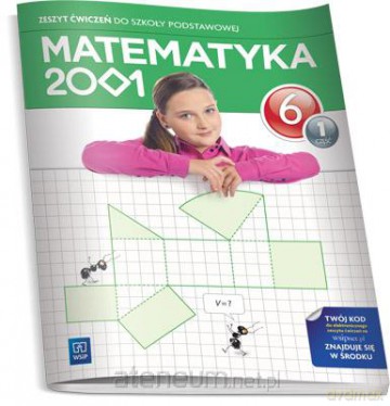 Matematyka SP 2001 6/1 ćw w.2014 WSiP [KSIĄŻKA]