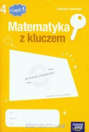 Matematyka SP 4 Matematyka z kluczem ćw cz1 LIFT [KSIĄŻKA]