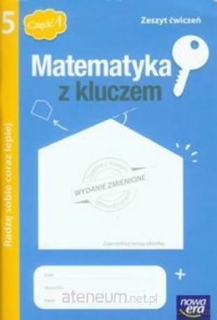Matematyka SP 5 Mat. z kluczem Radzę ćw. cz1 LIFT [KSIĄŻKA]