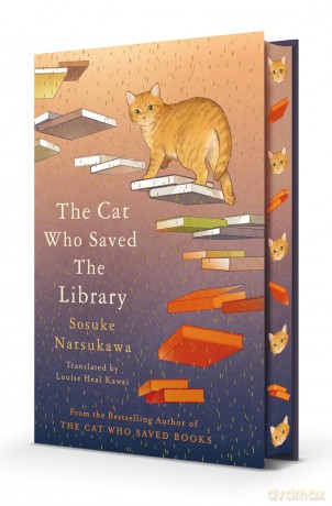 The Cat Who Saved the Library: Curl up with the feel-good new book in the bestselling Japanese series - Sosuke Natsukawa [KSIĄŻKA]