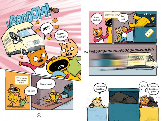 Dadbot: a side-splittingly funny graphic novel to get your kids reading! - Jack Noel [KSIĄŻKA]