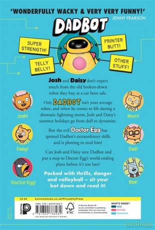 Dadbot: a side-splittingly funny graphic novel to get your kids reading! - Jack Noel [KSIĄŻKA]