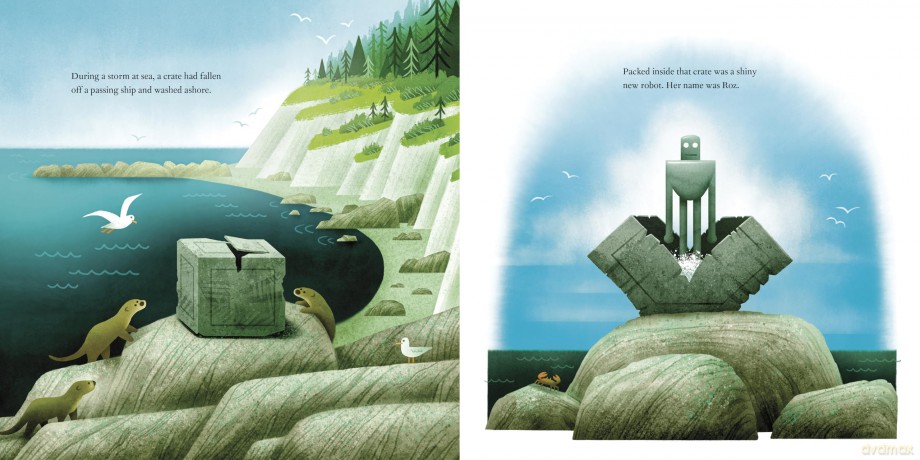 The Wild Robot on the Island: a gorgeous picture book to introduce younger readers to the bestselling series - Peter Brown [KSIĄŻKA]