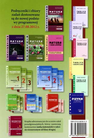Matematyka w otacz LO 3 podr. Z.P. w.2014 PODKOWA [KSIĄŻKA]